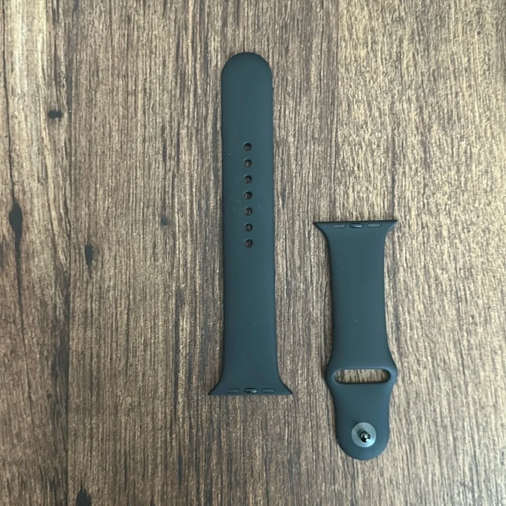 Apple Watch Series 10 46mm Aluminum Black Sport Band - M/L